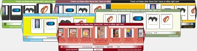 Graphic: Sample Scrolling Galleries