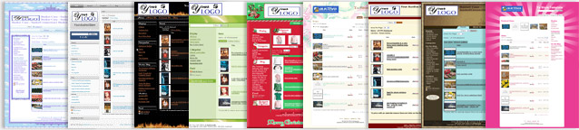 Graphic: Sample Scrolling Galleries