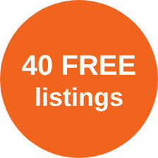 40 free listings
